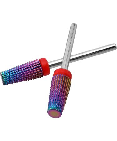 Gasea 2Pcs Naill Drill Bit Fine Grit Tapered Nail File Drill Bit 3/32" Shank Professional Fast Remove Acrylic Nails File Tool for Manicure Pedicure - Buy Online on GoSupps.com