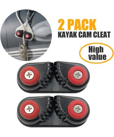 RANDDER Kayak Cam Cleat - Aluminum Fast Entry Cleats for Boat, Canoe, Sailing Dinghy - 2 Pack - Buy Online on GoSupps.com