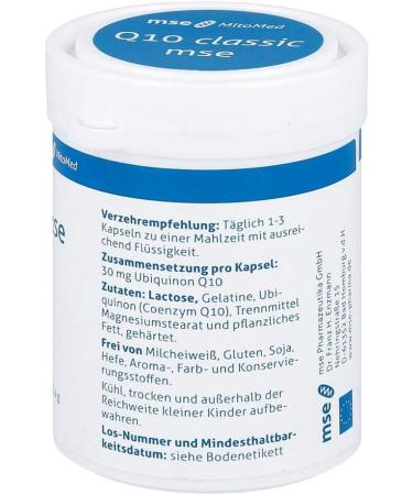 Q10 Classic 30mg MSE - 120 Capsules | Premium Quality Fast International Shipping - Buy Online on GoSupps.com