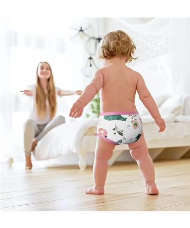 Yufanlili 8 Pack Baby Potty Training Underwear Cotton Toddler Absorbent Training Pants Toddlers Pee Training Diaper Underwear 2T-3T Pink 2-3T Pink - Buy Online on GoSupps.com