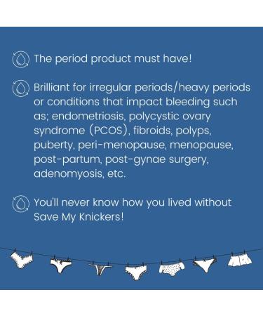 Save My Knickers Blood Stain Remover - Ideal for Underwear, Clothes, Sheets, Bedding, and Pyjamas - Buy Online on GoSupps.com