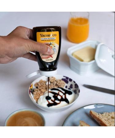 Yacon&co Sirop Squeeze - Alternative naturelle au sucre - Sans conservateur - Fabriqu en France - IG le plus bas du march - Riche en pr biotiques - Fort pouvoir sucrant - Texture miel - Vegan Keto - Buy Online on GoSupps.com
