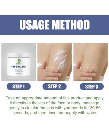 YES 2 pieces yeast ointment Yeast Ointment natural yeast cream yeast ointment with the plus of aloe vera & ginkgo biloba for friction skin and dry skin for all skin types - Buy Online on GoSupps.com