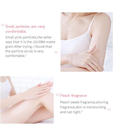 Peach Brightening Exfoliating Body Scrub Peach Smooth & Tight Body Scrub Peach Smooth & Tight Body Scrub Deep Exfoliating Scrub For Body Face - Buy Online on GoSupps.com