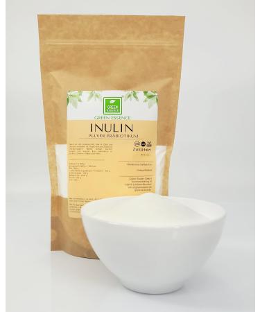 Inulin powder 500g from the green essence - natural prebiotic and thickener - inulin powder - vegan - high fiber content.(500 grams)