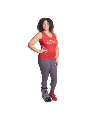 Ultra Light Short Full Shell Walking Boot - Air Cast for Foot & Ankle Injury Sprained Ankle & Post Surgery Support | Orthopedic Walker L4360 L4361 - International Shipping Available - Buy Online on GoSupps.com