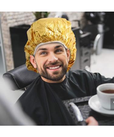 Frcolor 4-Piece Aluminum Foil Deep Conditioning Cap - Waterproof Hair Dye & Spa Shower Hood for Home & Salon Use - International Shipping Available - Buy Online on GoSupps.com