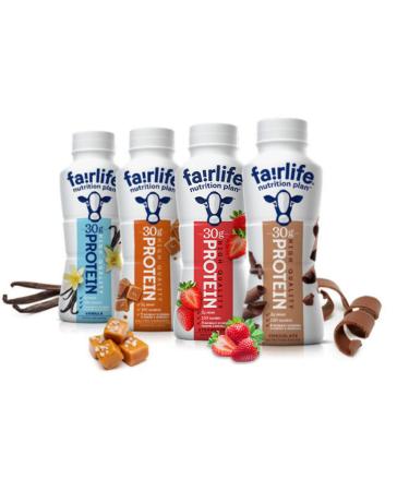 Fairlife Nutrition Plan High Protein Shake Assorted Variety Pack Sampler - 11.5 Fl Oz (8 Pack) - Buy Online on GoSupps.com