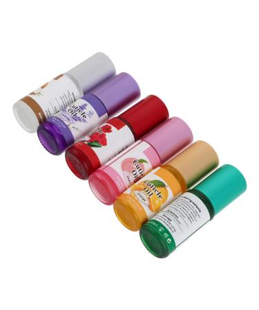 CALLARON 6pi ces Huile Pour Cuticules Et Ongles Revitalisante Et Adoucissante Roll Application Pr cise Et Hydratation Quotidienne