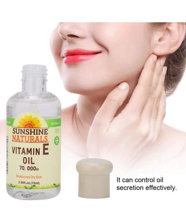 Vitamin E Essence Oil Moisturizing Skin Oil Face Nourishing Gentle Oil for Skin Face Body 75ml (Green Bottle) - Buy Online on GoSupps.com