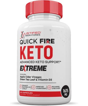 (10 Pack) Quick Fire Keto ACV Extreme Pills 1675MG Keto Support Blend Alternative to QuickFire Keto Gummies Includes Apple Cider Vinegar Extra Virgin Olive Oil Powder Green Tea Leaf 600 Capsules - Buy Online on GoSupps.com