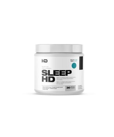 HD MUSCLE SleepHD Sleep Aid Capsules | Natural Sleep Support Promotes Deep & Restful Sleep Reduce Inflammation Cortisol Support Muscle Recovery | 30 Servings 90 Capsules SleepHD 90 count (Pack of 1)