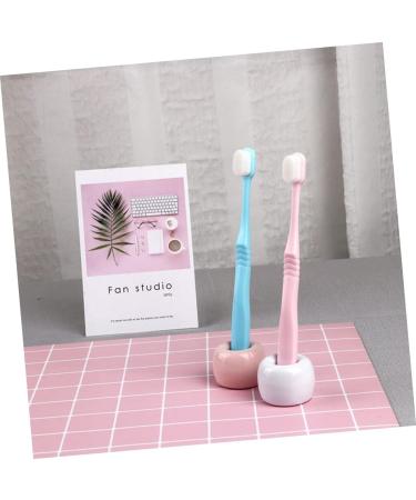 Minkissy 4-Piece Wangan Hair Toothbrush Set - Extra Soft Manual Tooth Cleaning Brushes | Portable & Ideal for Women | International Shipping Available - Buy Online on GoSupps.com