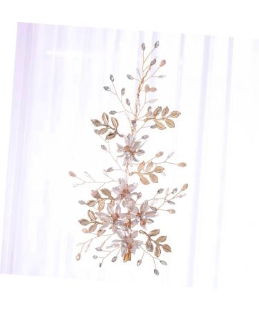 minkissy 1pc Crystal Hair Clips Wedding Barrettes Rhinestone Side Hair Clips Flower Hair Clips Bridal Hair Barrettes Crystal Hair Accessories Wedding Women Barrettes Hair Pin Fashion Bride - Buy Online on GoSupps.com