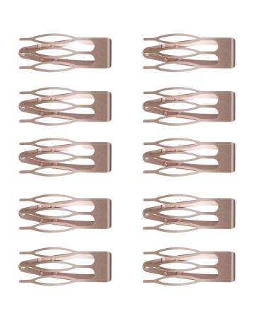 New 2025 10Pcs Double-Grip Hair Clips Metal Snap Barrettes Hair Styling Tools For Women New For Fashion Hair Accessories Jewelry Fashion Accessories Creative Gift