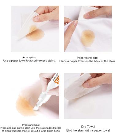 Stain Remover for Clothes - Travel Stain Removal | Wash Travel Laundry Stain Remover Rescue Clothes From Blood Wine and Other Tough Stains Pochy - Buy Online on GoSupps.com
