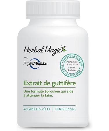 Herbal Magic Garcinia Cambogia Extract Supplement Helps You Feel Full Super Citrimax Vegetable Capsules Non-GMO - Buy Online on GoSupps.com