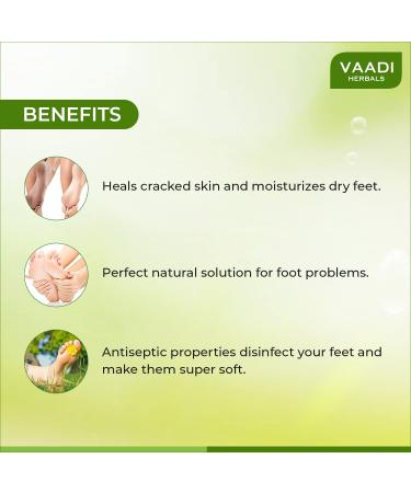 Value Pack of 3 Organic Foot Cream with Nelke & Sandal Oil - Paraben & Sulfate Free for Dry Cracked Itchy Feet - Unisex (3 x 30g) - Buy Online on GoSupps.com