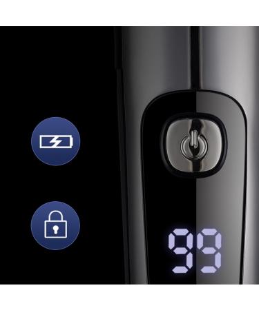 Esenlong 5 in 1 Mens Shaving Kit Rechargeable Waterproof Wet/Dry Electric Razor Beard Trimmer with Sideburns Nose Hair Trimmer - Buy Online on GoSupps.com