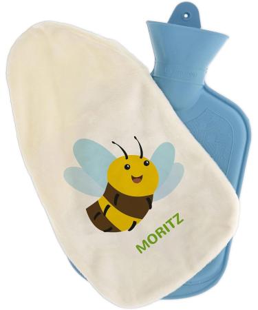 Personalized Hot Water Bottle with Custom Cover - Cozy 800ml Gift for Kids & Adults | Stamp Factory - Buy Online on GoSupps.com