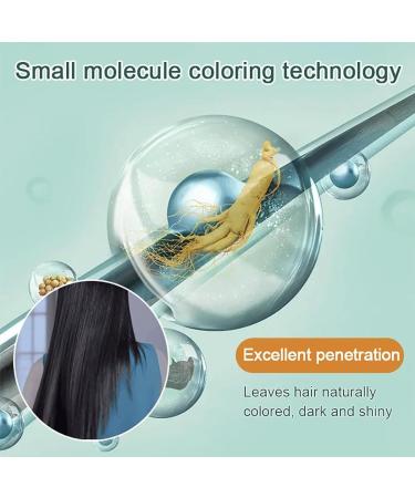 (100% 5 star) Natural Plant Hair Dye Botanical Bubble Hair Dye 20ml x 10 Packs | Fruitcolor Hair Dyeing Cream Natural Plant Hair Dye Shampoo | Pure Plant Extract (Chestnut Brown) - Buy Online on GoSupps.com