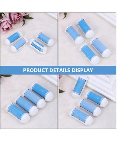 Minkissy 12-Pack Pedicure Replacement Heads | Foot Care Device for Dead Skin Removal | Electronic Foot File Roller Heads & Spare Parts - Buy Online on GoSupps.com