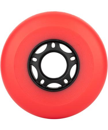 AOWESM Inline Skate Wheels 85a Replacement 76mm Red 4-Pack - Roller Hockey Skates Accessories - Buy Online on GoSupps.com