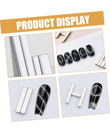 Ipetboom 4 Sets Manicure tools Multifunction Strip nail magnets for nails French fancy manicure magnetic tool manicure nail polish magnet set suite tool gel nail magnet - Buy Online on GoSupps.com