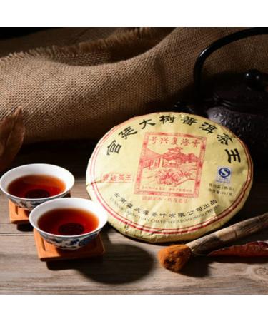 357g Meilleure note Yunnan Pu-Erh Palace Grand Arbre Th M r Th Noir Chinois Naturel
