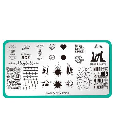 Buy Maniology Game On Nail Stamping Plate Set | Sports-Inspired Nail Art Designs for Creative Manicures - International Shipping Available - Buy Online on GoSupps.com