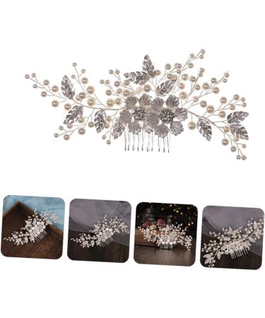Ipetboom Flower Comb Bridesmaid Abs Crystal Comb Flowers - Buy Online on GoSupps.com
