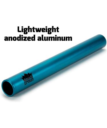 Crown Sporting Goods Junior-Size Aluminum Relay Batons - Set of 8 Assorted Colors - Buy Online on GoSupps.com
