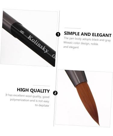 Beatifufu 1pc Nail Pen Dry Makeup Brush Cleaner Manicure Carving Pen Thin Nail Brush Professional Nail Carving Pen Nail Dotting Pen Nail Art Liner Brushes Manicure Painting Tool Alloy - Buy Online on GoSupps.com