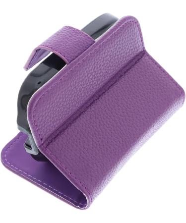 Shop the Best Purple Book Style Case for Abbott Freestyle Libre 3 | Durable & Protective Foto-Kontor Design - International Shipping Available - Buy Online on GoSupps.com