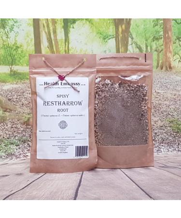 Health Embassy Racine de Bugrane pineuse Tisane | Ononis Spinosa L | Spiny Restharrow Root (100g) - Buy Online on GoSupps.com