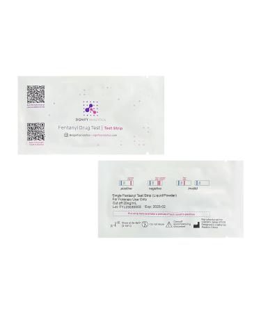 Signify Analytics Test Strips - 10 Pack for Liquid and Powder Substances - Fast & Easy Testing - Buy Online on GoSupps.com