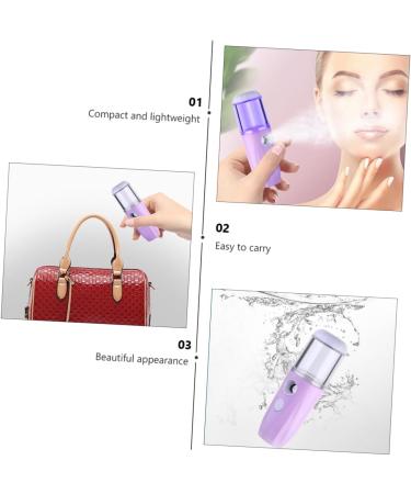 FRCOLOR 2 Pcs Hydrating Instrument Portable Steamer Spa Steamer Skin Face Household 10X3.5X3.5cmx2pcs - Buy Online on GoSupps.com