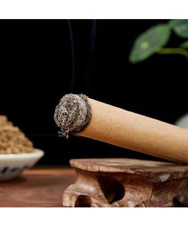 10 Pure Moxa Sticks for Air Purification | Traditional Chinese Aijiu Acupuncture & Body Massage - Buy Online on GoSupps.com
