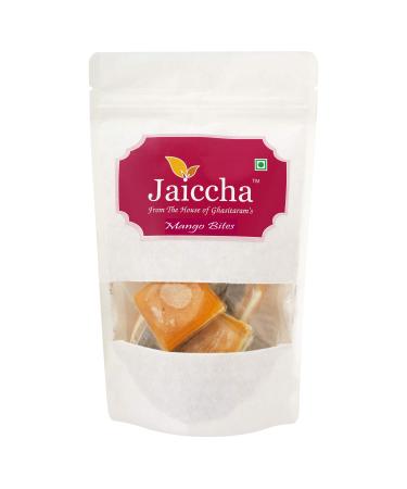 Jaiccha Ghasitaram Mango Bites 200 GMS in White Paper Pouch