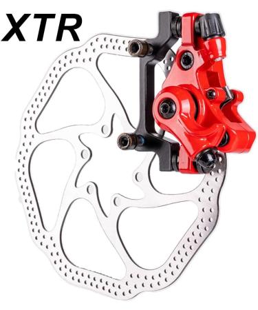 JFOYH Mechanical Disc Brake Set for MTB Road Bike, Folding Bike, BMX - Red/Black - Front & Rear - Buy Online on GoSupps.com
