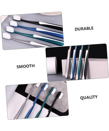 Shop Tovinanna 4-Piece Soft Toothbrush Set | Portable Oral Hygiene & Shoe Cleaning Tools - Ideal for Dental Care at Home - Buy Online on GoSupps.com