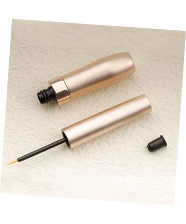 Healeved 2pcs Bottle Makeup DIY Tubes Tube Empty Bottle Golden Aluminum - Buy Online on GoSupps.com