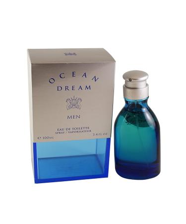 Ocean Dream Ltd By Designer Parfums Ltd For Men. Eau De Toilette Spray 3.4 Ounces