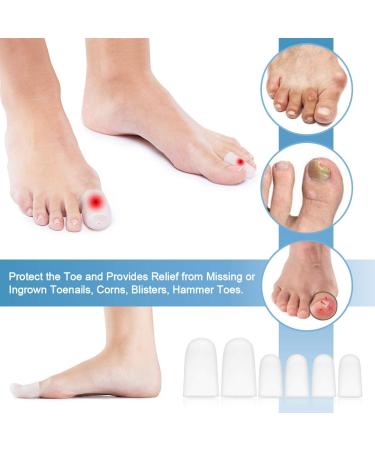 Duoupa 20-Piece Premium Toe Caps - Protect Against Blisters & Calluses | Toe Pads & Separators for Ultimate Comfort - Buy Online on GoSupps.com