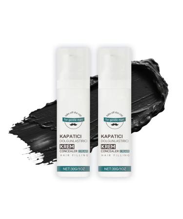 Cr me de coiffeur de cheveux - Effet de densit instantan e correcteur du cuir chevelu d'aspect naturel pour les cheveux claircis l ger et non lourd et s chage rapide (2Pcs)