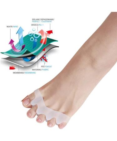 Finger Separator Toe Holder - Bunion Splint Corrector for Men & Women | Pain Relief Big Toe Separator & Hallux Valgus Straightener - Buy Online on GoSupps.com