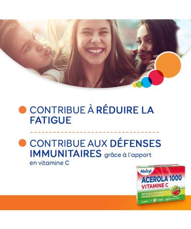 Alvityl - Acerola 1000 Tablets - Acerola - Vitamin C - 30 tablets 1/day - Buy Online on GoSupps.com