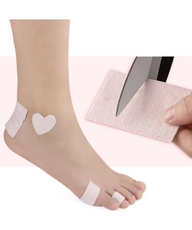 20 Sheet Moleskin for Feet - Heel Blister Prevention & Toe Tape Cushion Pads for Hiking & Running - Reduce Friction Pain - Buy Online on GoSupps.com
