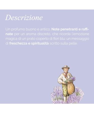 Lavanda (Lavender) Acqua di Profumo (Eau de Parfum) by L'Erbolario Lodi - Buy Online on GoSupps.com