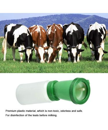 Teat Dip Cup for Goats, Cows, and Sheep - Green Milking Product - Buy Online on GoSupps.com